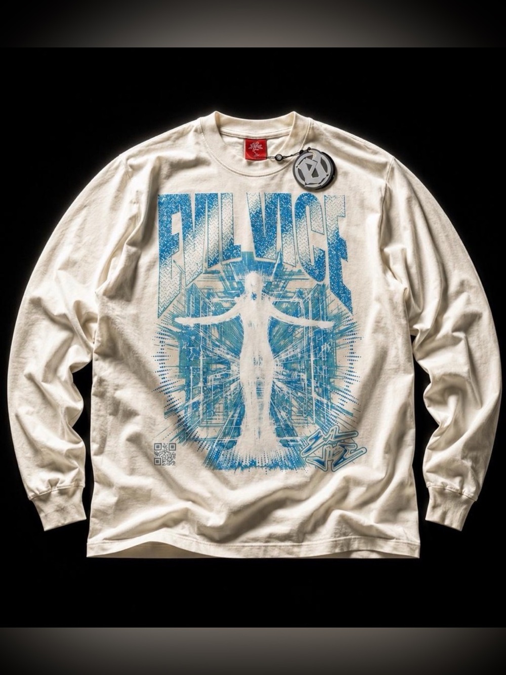 Evil Vice Trip Long Sleeve Tee - Size XL - NWT